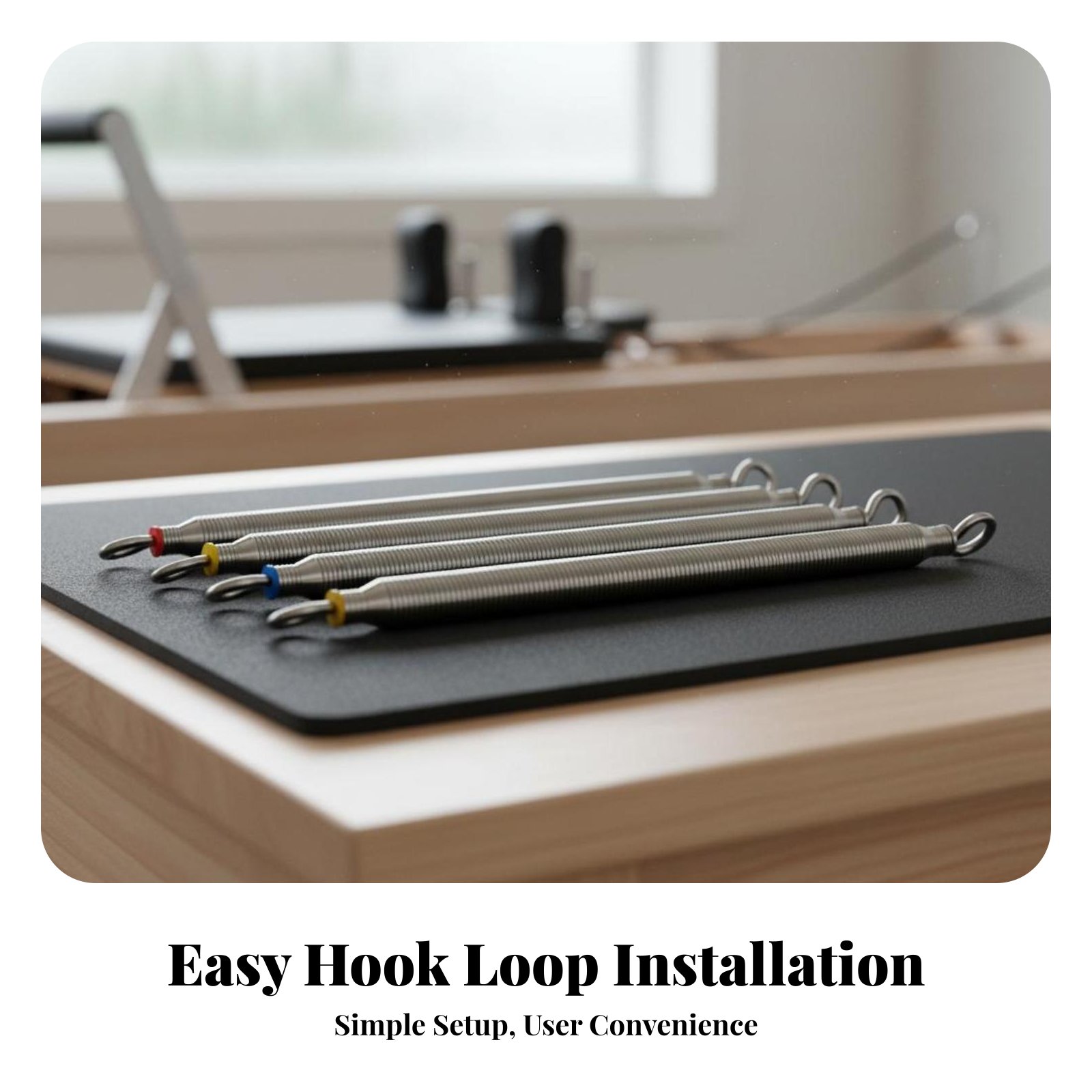 Pilates & Yoga Tina Fehrenbach - Pilates Reformer Coil Stainless Steel Gym