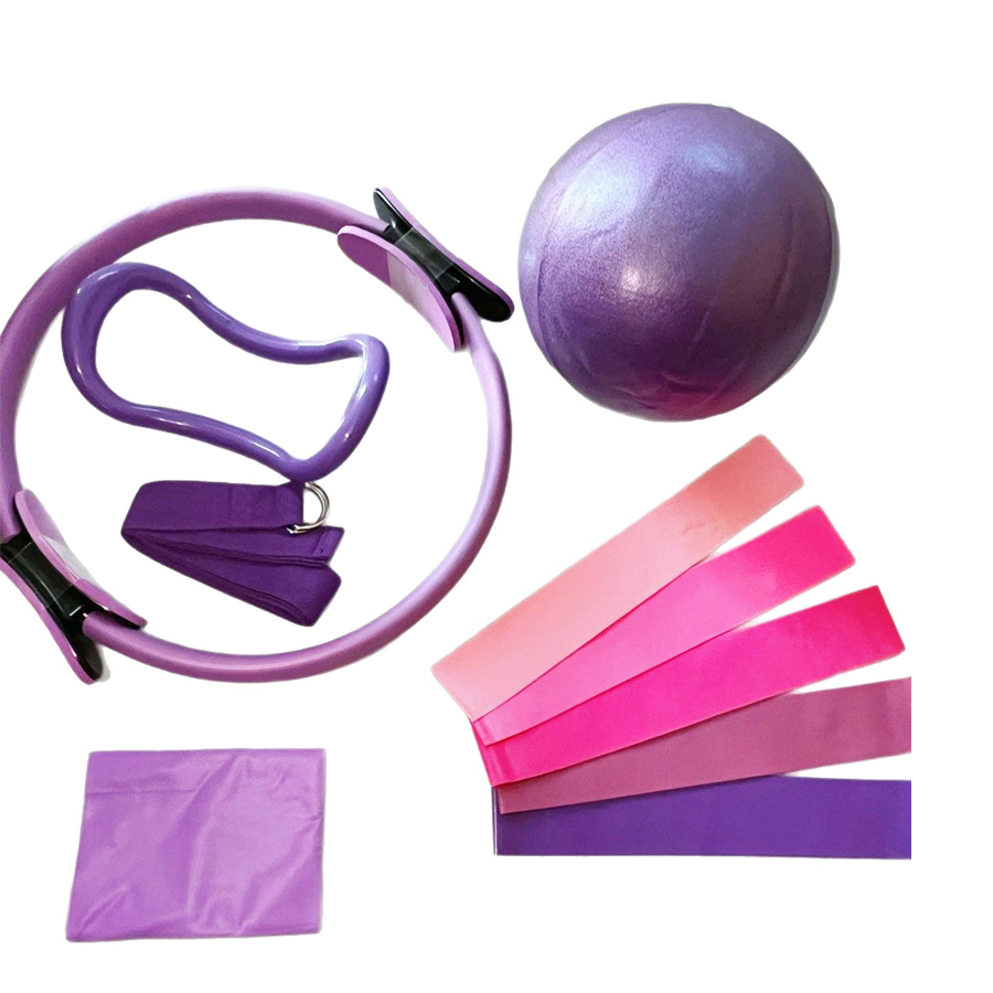 Pilates Yoga Resistance Ring - Customized LOGO 5-Piece Home Gym Resistance