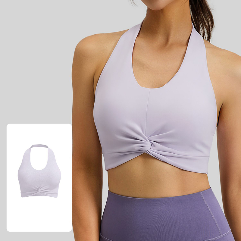 Pilates Yoga And Gym - New Women Halter Neck Sports Bra