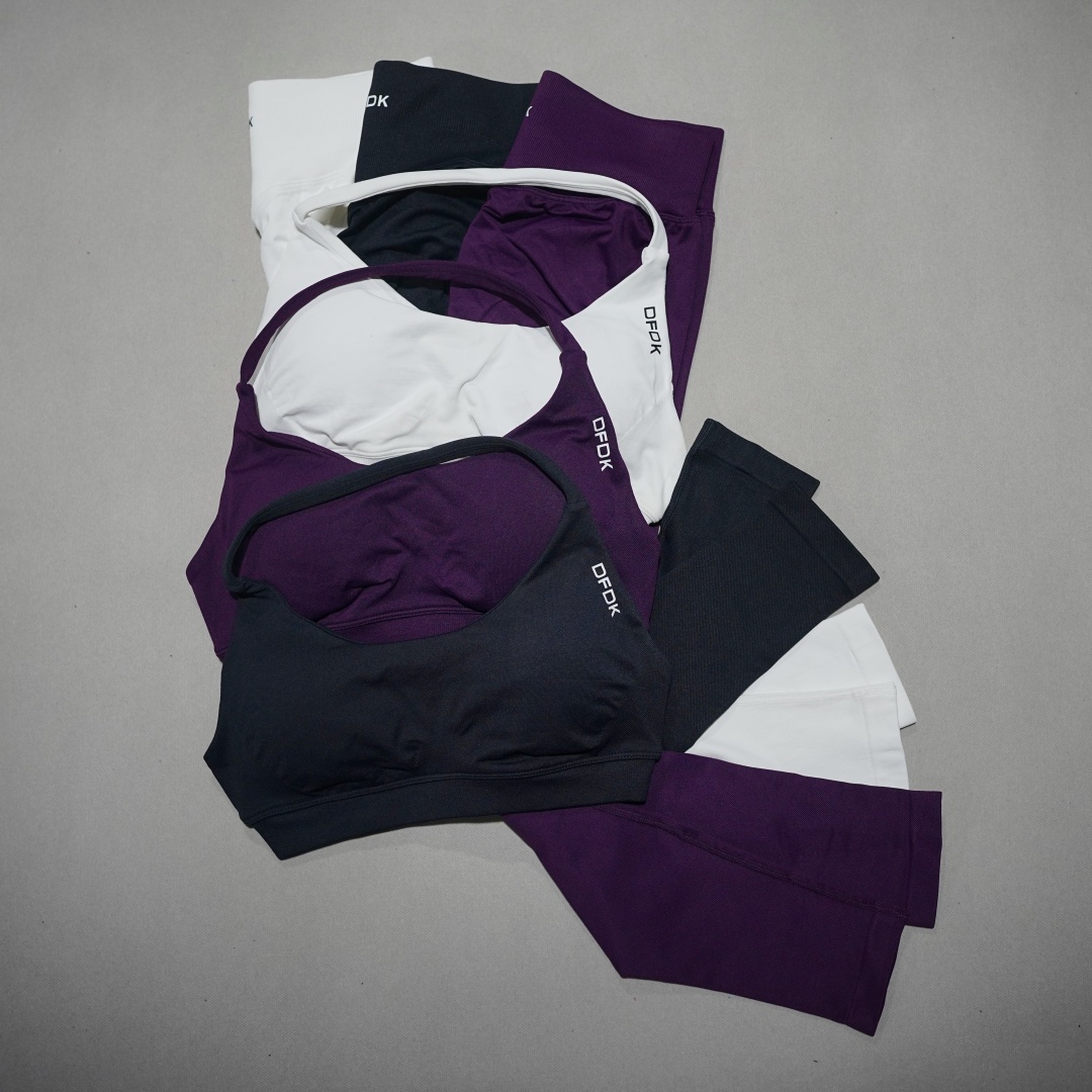 DFDK Women's Lace-Up 2Pcs Acti - Pilates Yoga Leggings avis et prix