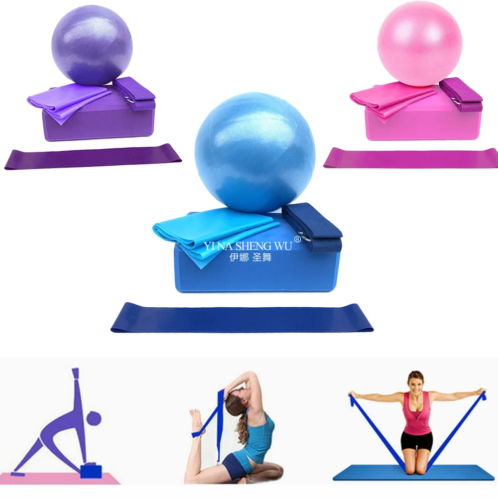 Yoga Starter Kit 5pc Set Yoga  - Pilates Yoga Block Exercises avis et prix