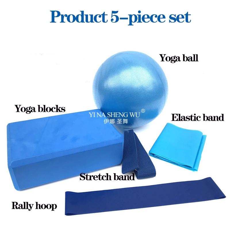 Yoga Starter Kit 5pc Set Yoga  - Pilates Yoga Block Exercises avis et prix