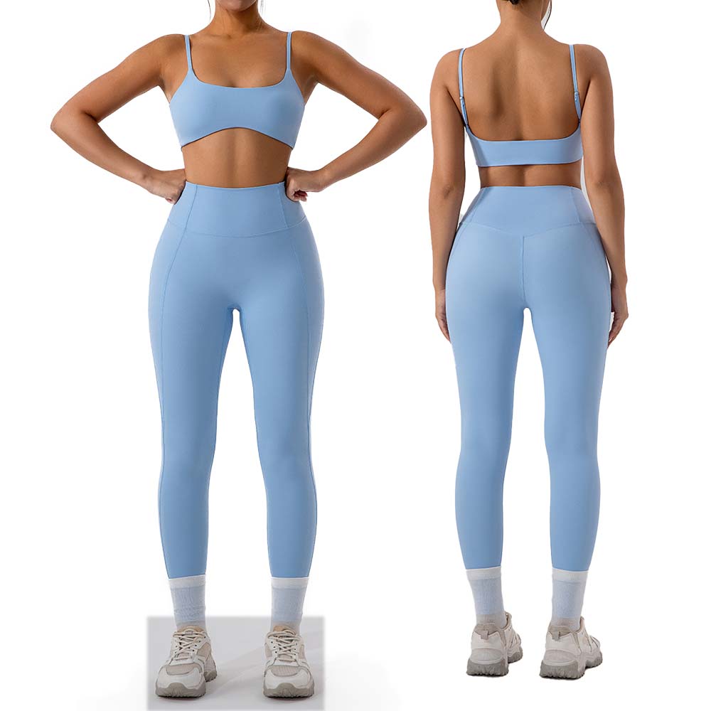 Running Training Set Adjustabl - Pilates Yoga Leggings avis et prix