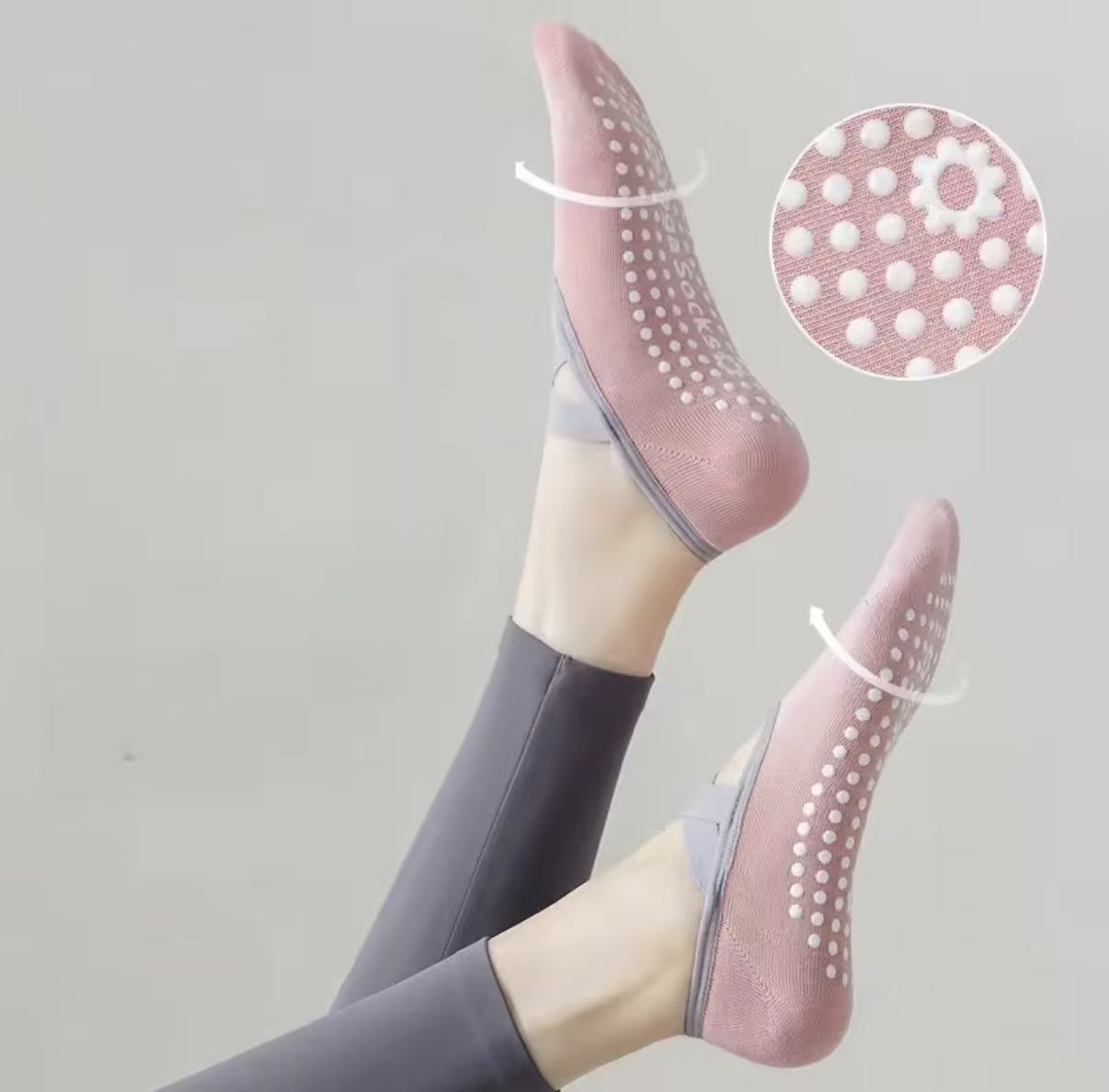 Women Yoga Sock Silicone Anti- - Pilates Yoga Ballet avis et prix