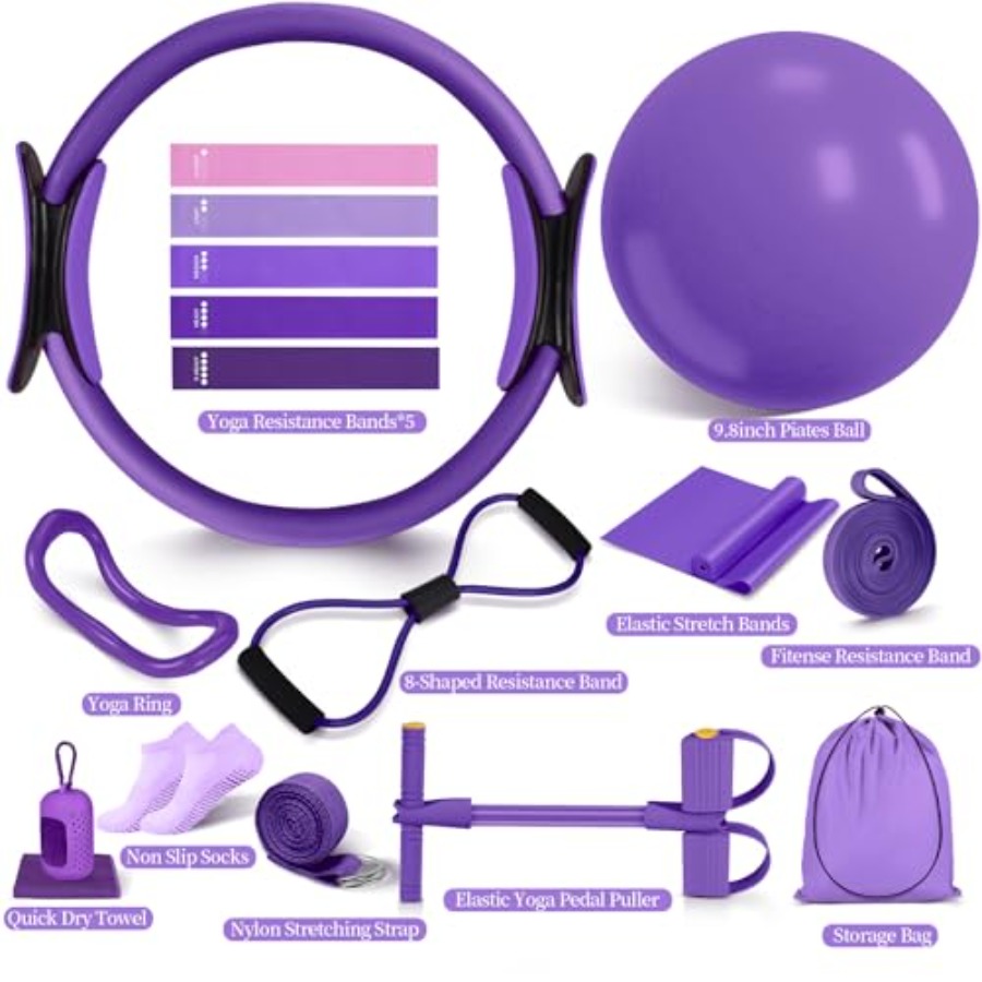 Pilates Essentials Kit for Wom - Pilates Yoga Resistance Ring avis et prix