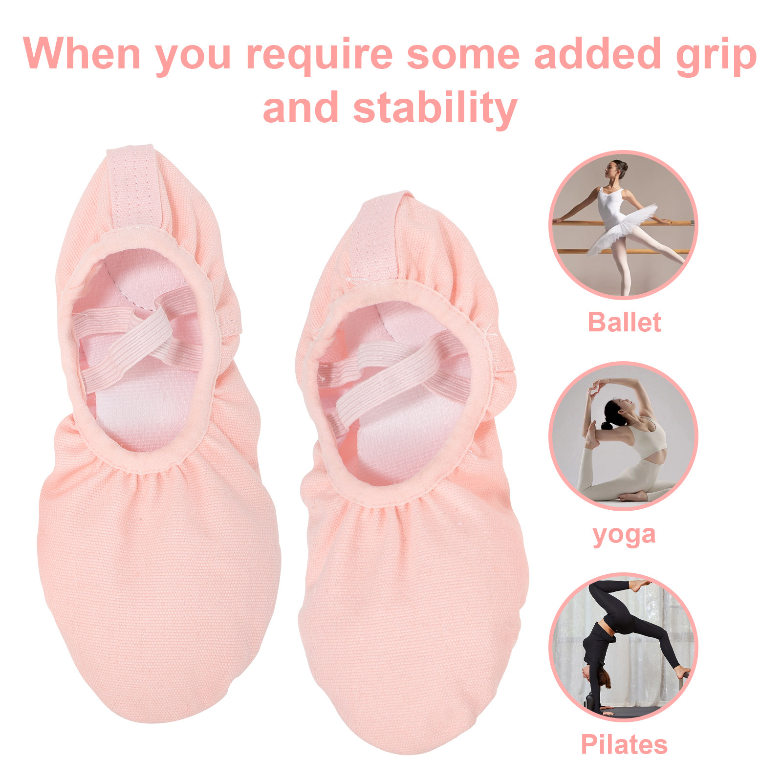 1Pair Ballet Shoes for Girls T - Pilates Yoga Ballet avis et prix