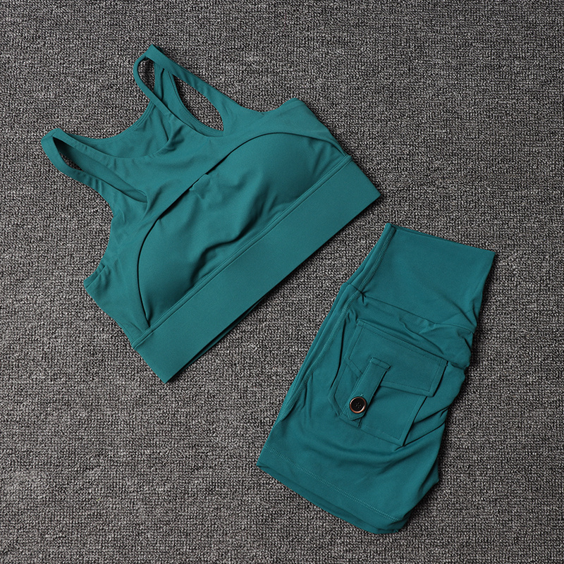 Fitness Shorts Yoga Sets Women - Pilates Yoga Leggings avis et prix