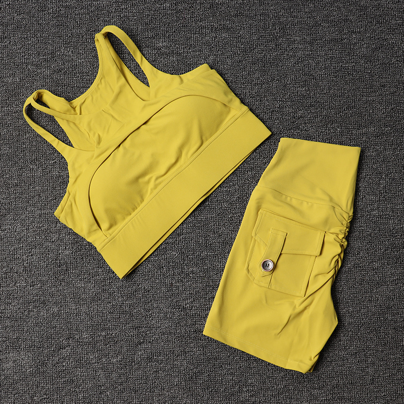 Fitness Shorts Yoga Sets Women - Pilates Yoga Leggings avis et prix