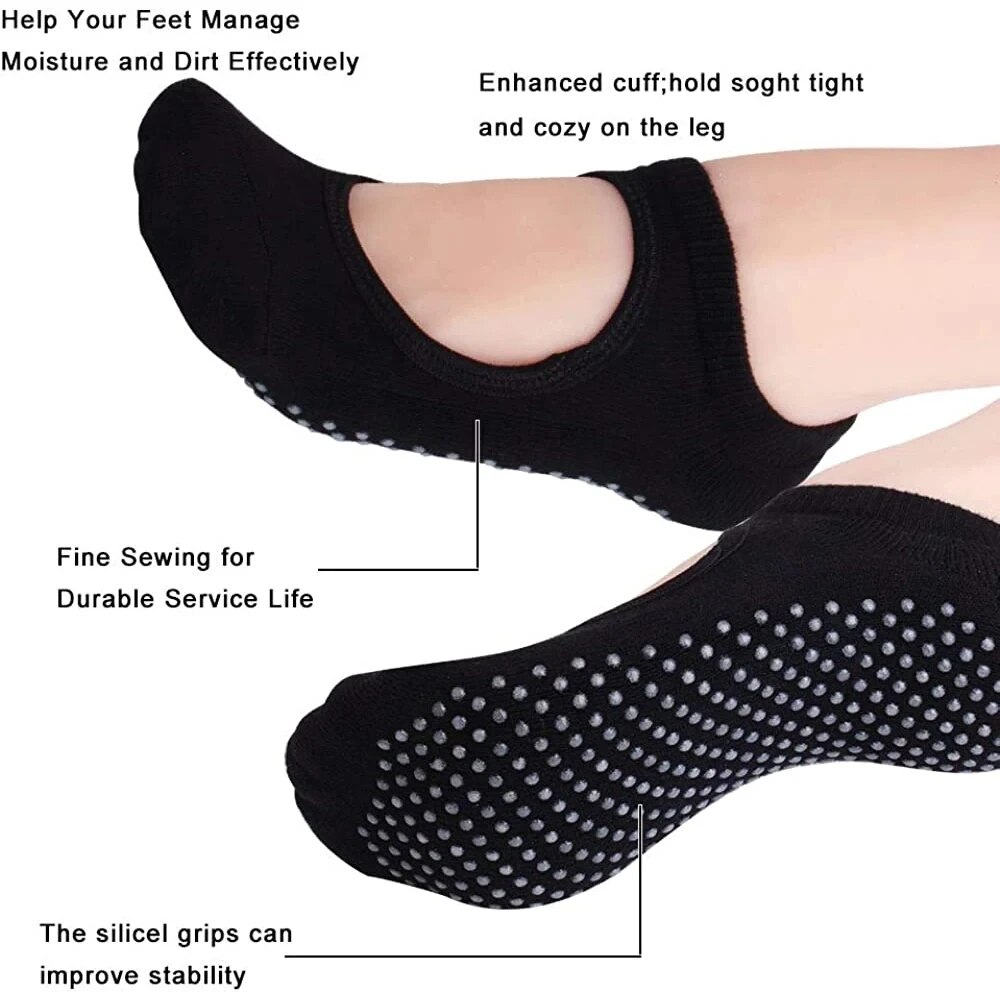High Quality Women Yoga Socks  - Pilates Yoga And Gym avis et prix