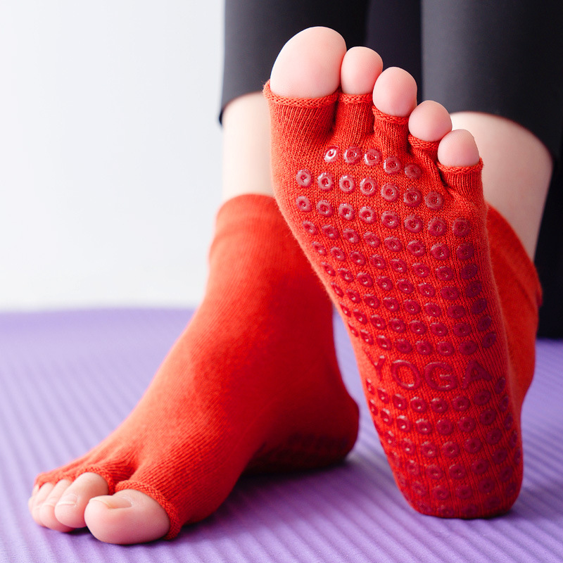 Yoga Socks Half Toe Anti-Slip  - Pilates Yoga And Gym avis et prix