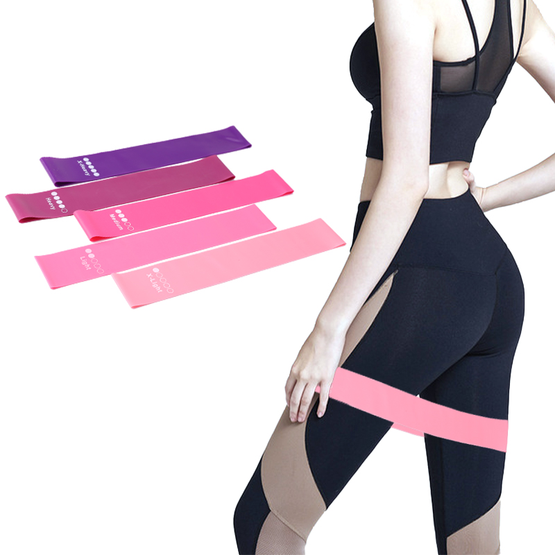5Pcs Fitness Elastic Band Resi - Pilates Yoga Resistance Ring avis et prix