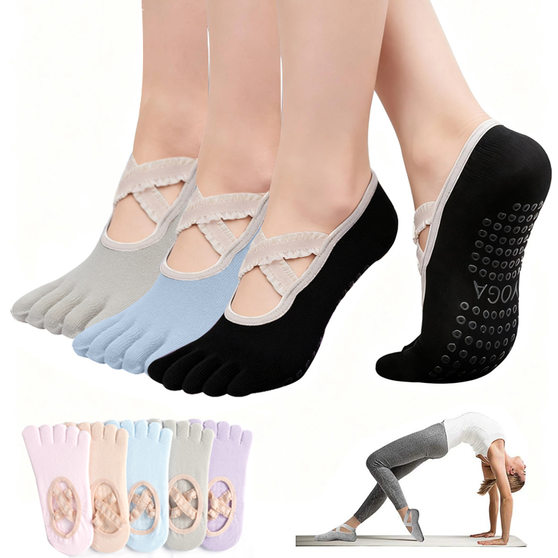 Ladies Non-Slip Pilates Socks  - Pilates Yoga Ballet avis et prix