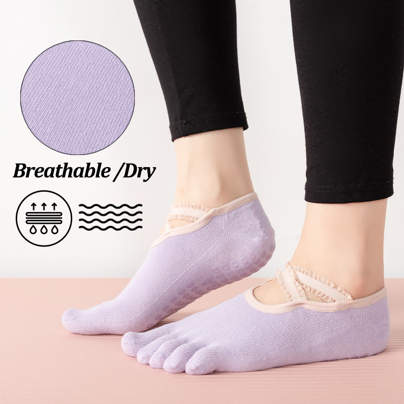 Ladies Non-Slip Pilates Socks  - Pilates Yoga Ballet avis et prix