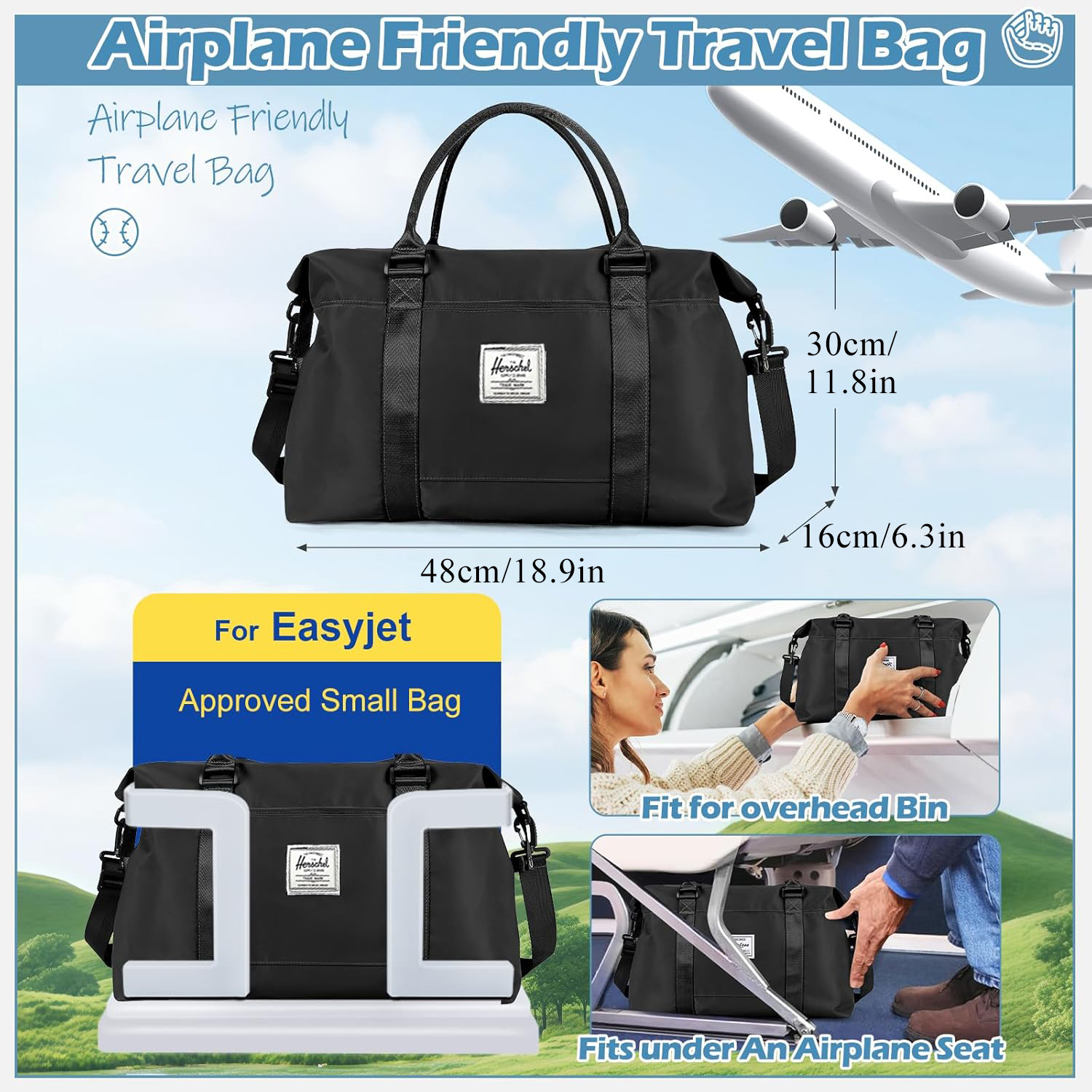 Women's Small Gym Bag, Stylish - Pilates Yoga Oxford avis et prix