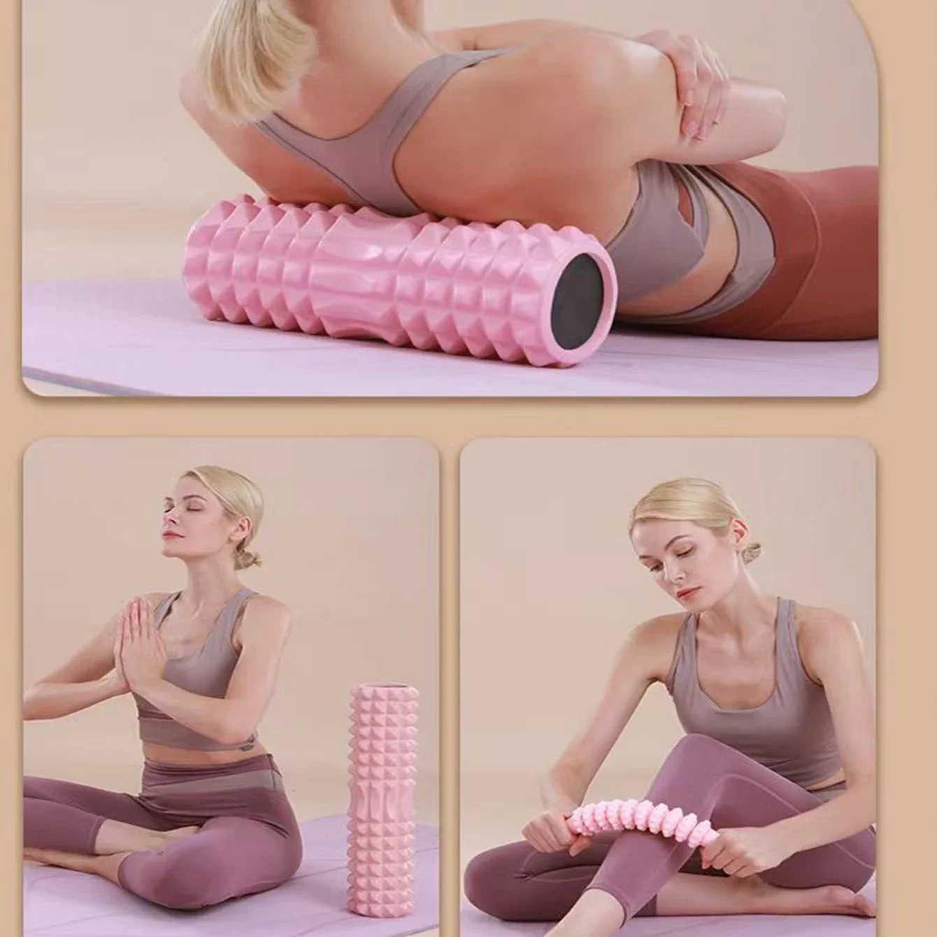 High Density Foam Roller 45cm  - Pilates Yoga Block Exercises avis et prix