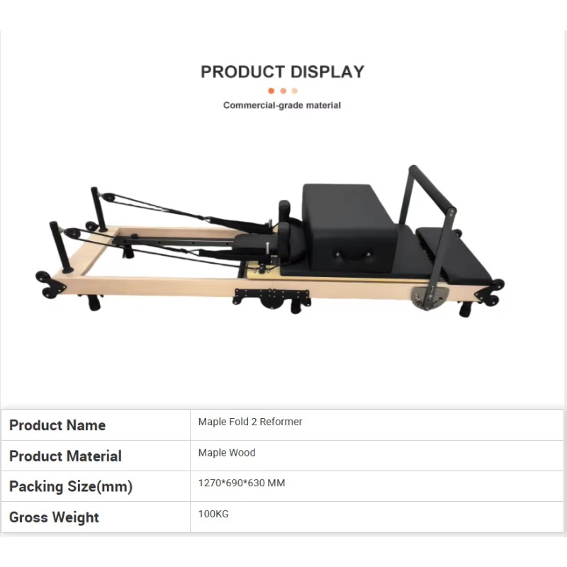 Multifunctional Foldable Maple - Pilates & Yoga Tina Fehrenbach avis et prix