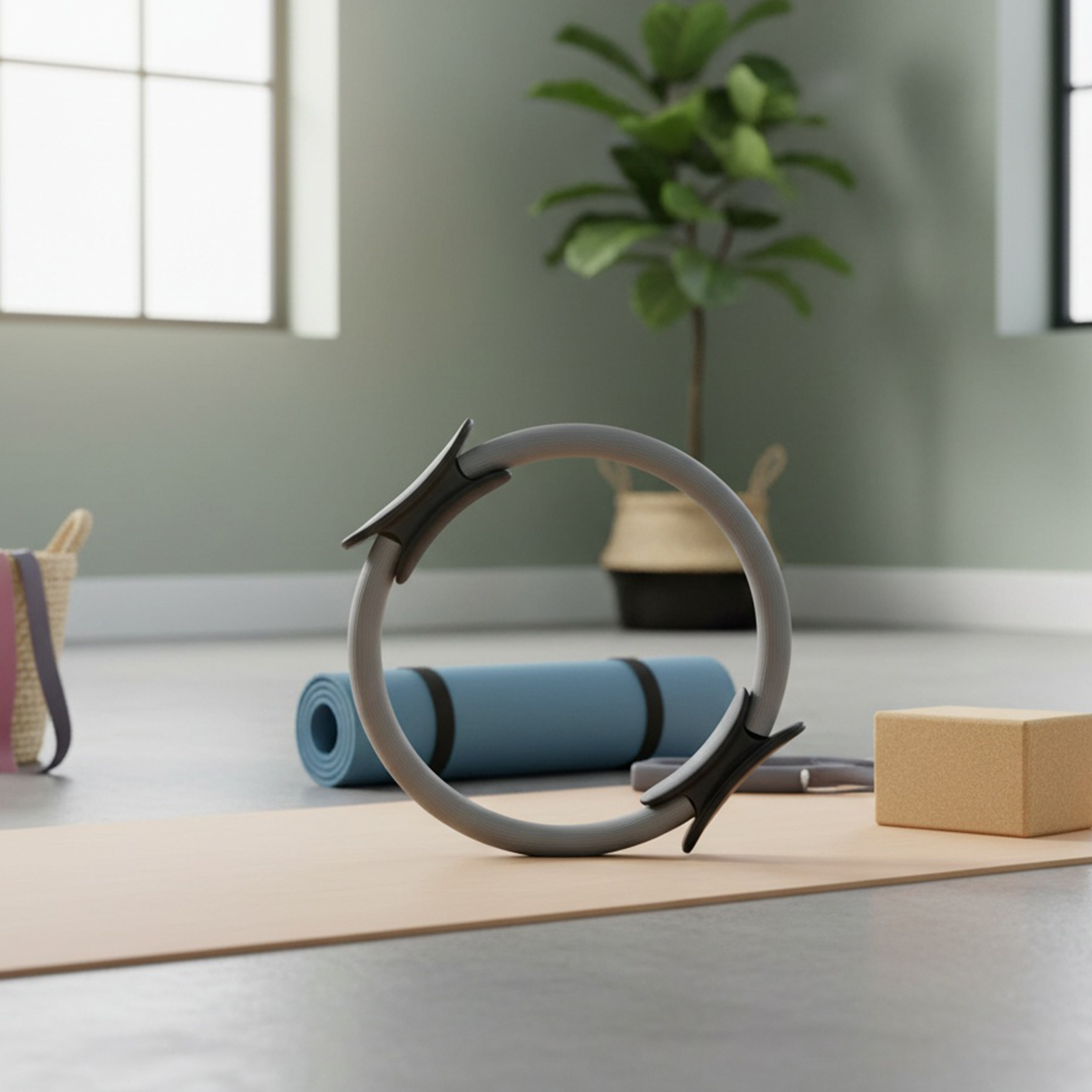 Pilates Ring Fitness Ring with - Pilates Yoga Resistance Ring avis et prix