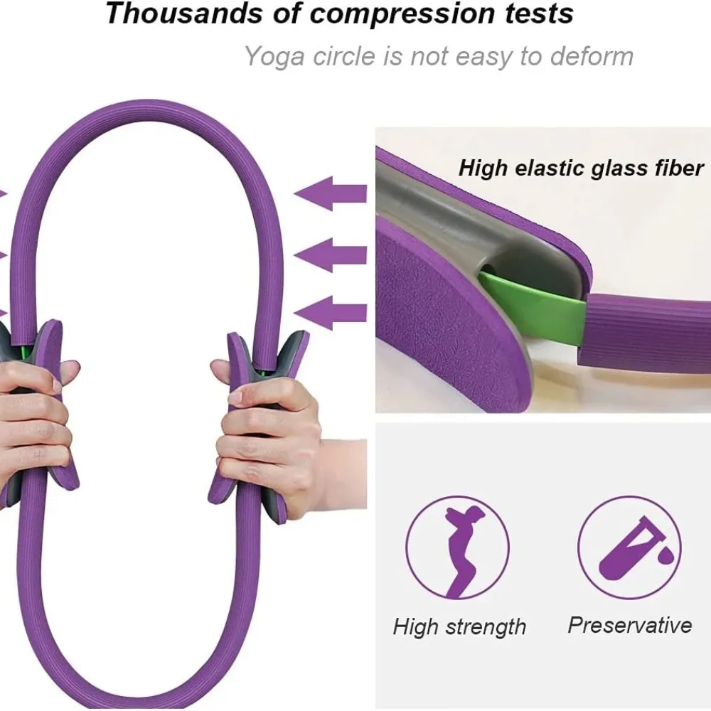 1Pcs Yoga Pilates Ring Non-sli - Pilates Yoga Resistance Ring avis et prix