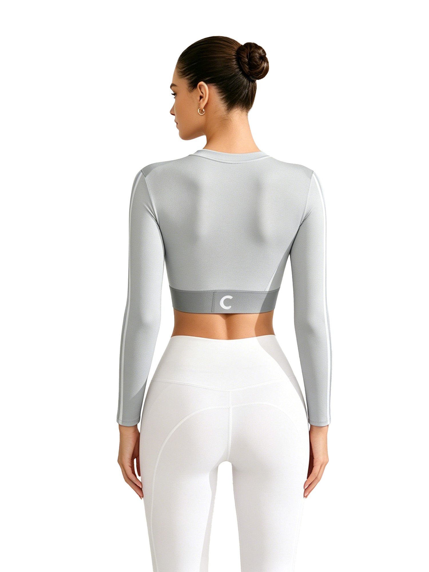 Women's Yoga Crop Top Sleeve L - Pilates Yoga And Gym avis et prix