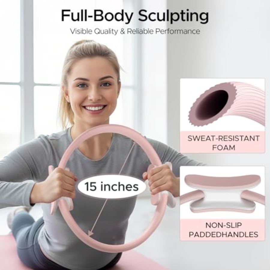 Pilates Ring Kit for Women Hom - Pilates Yoga Resistance Ring avis et prix