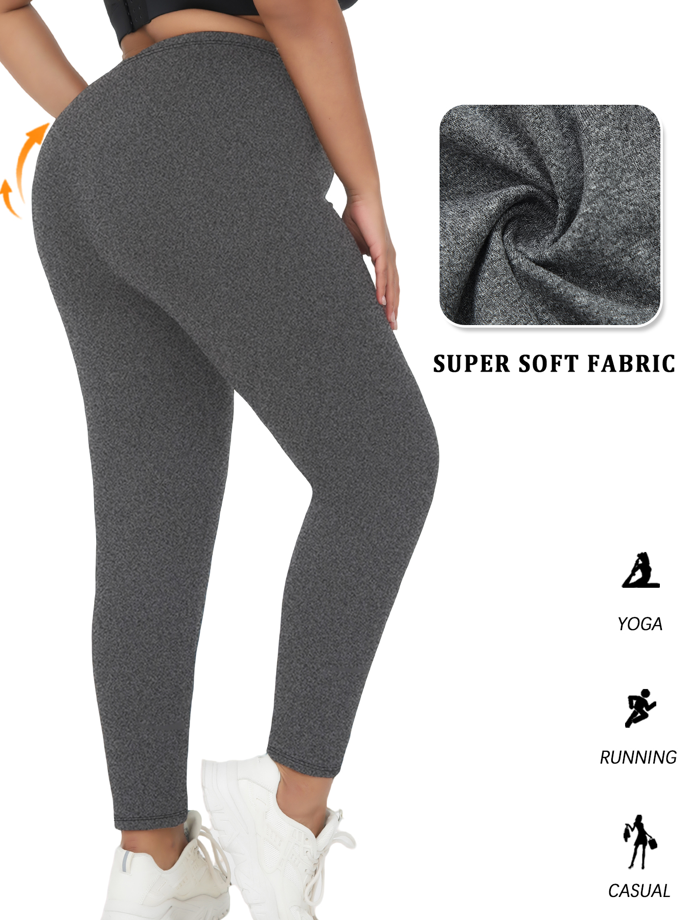 Plus size Women's Low Rise Wor - Pilates Yoga Leggings avis et prix
