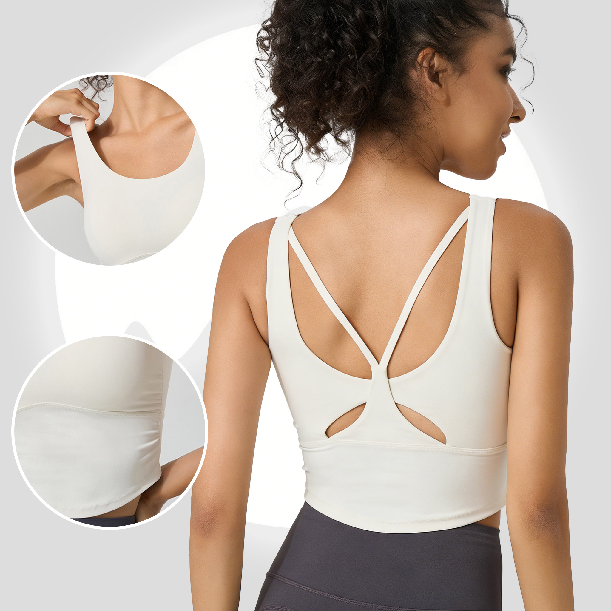 Women's Fixed Cup Yoga Sports  - Pilates Yoga And Gym avis et prix