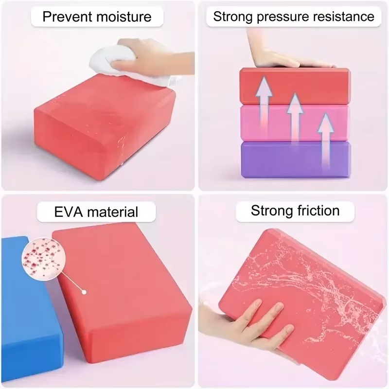 Yoga Blocks Gym Foam Exercise  - Pilates Yoga Block Exercises avis et prix