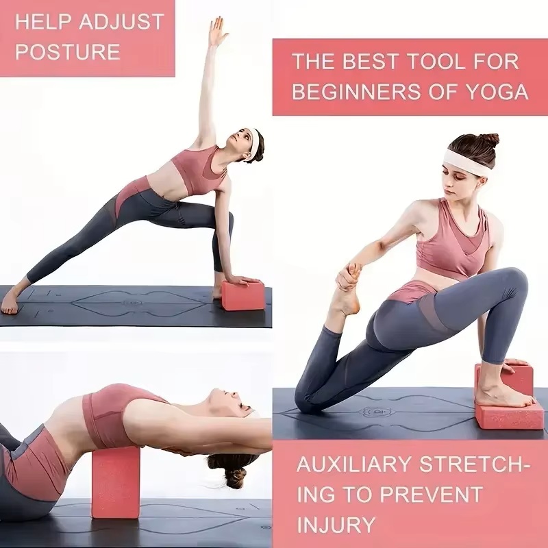 Yoga Blocks Gym Foam Exercise  - Pilates Yoga Block Exercises avis et prix