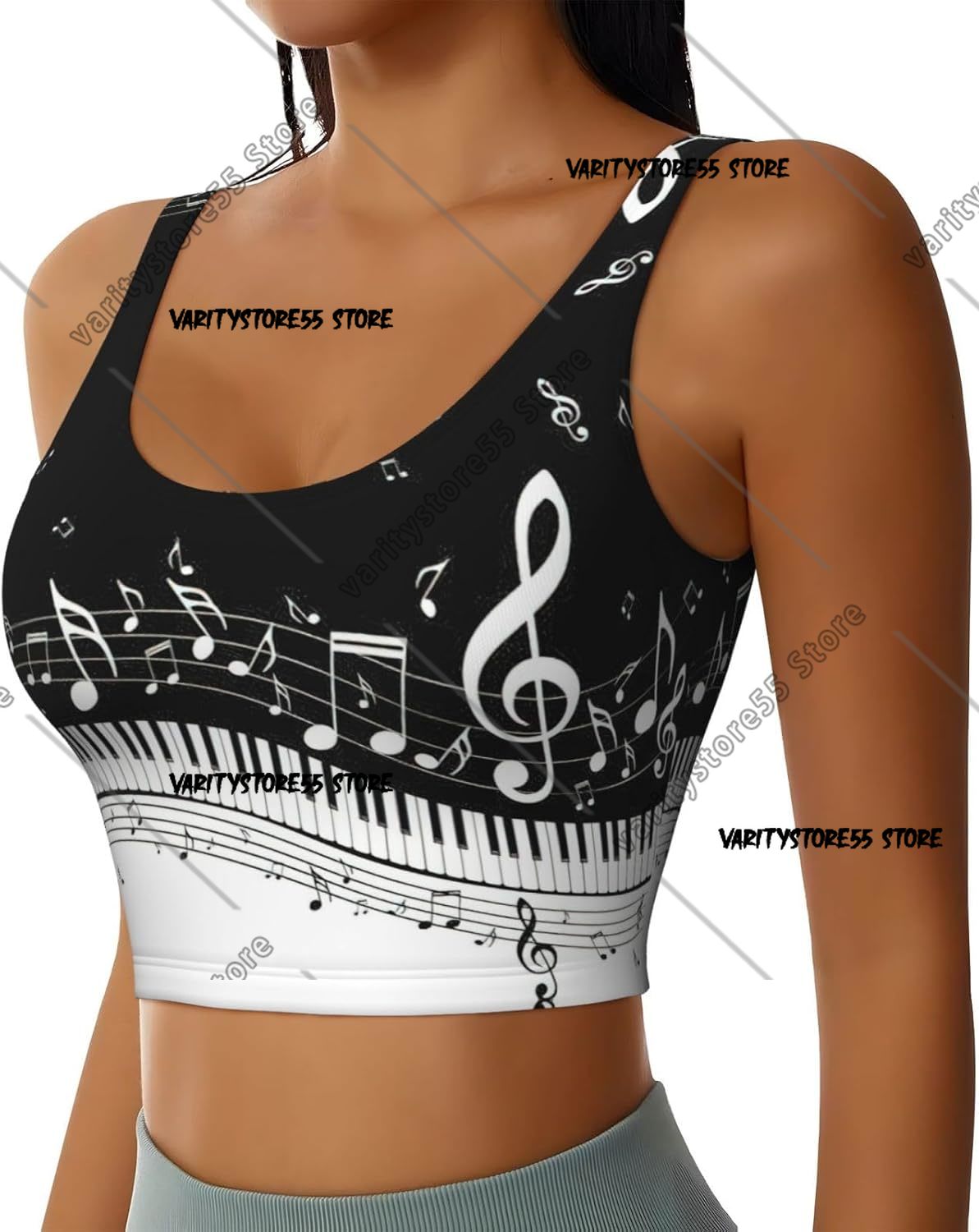 Piano Keys with Musical Notes  - Pilates Yoga Music avis et prix