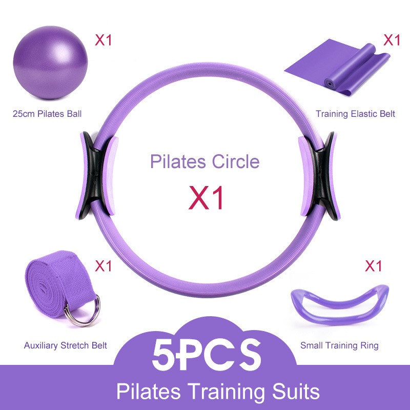 25cm Yoga Pilates Ring Set wit - Pilates Yoga Resistance Ring avis et prix