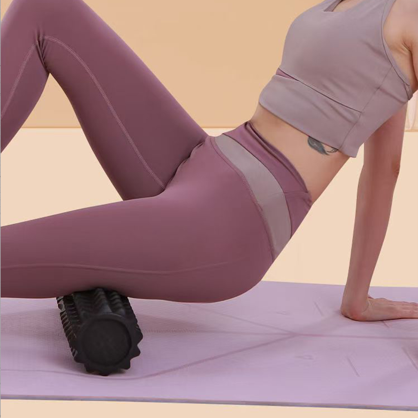 Yoga Foam Roller Set Muscle Ma - Pilates Yoga Block Exercises avis et prix
