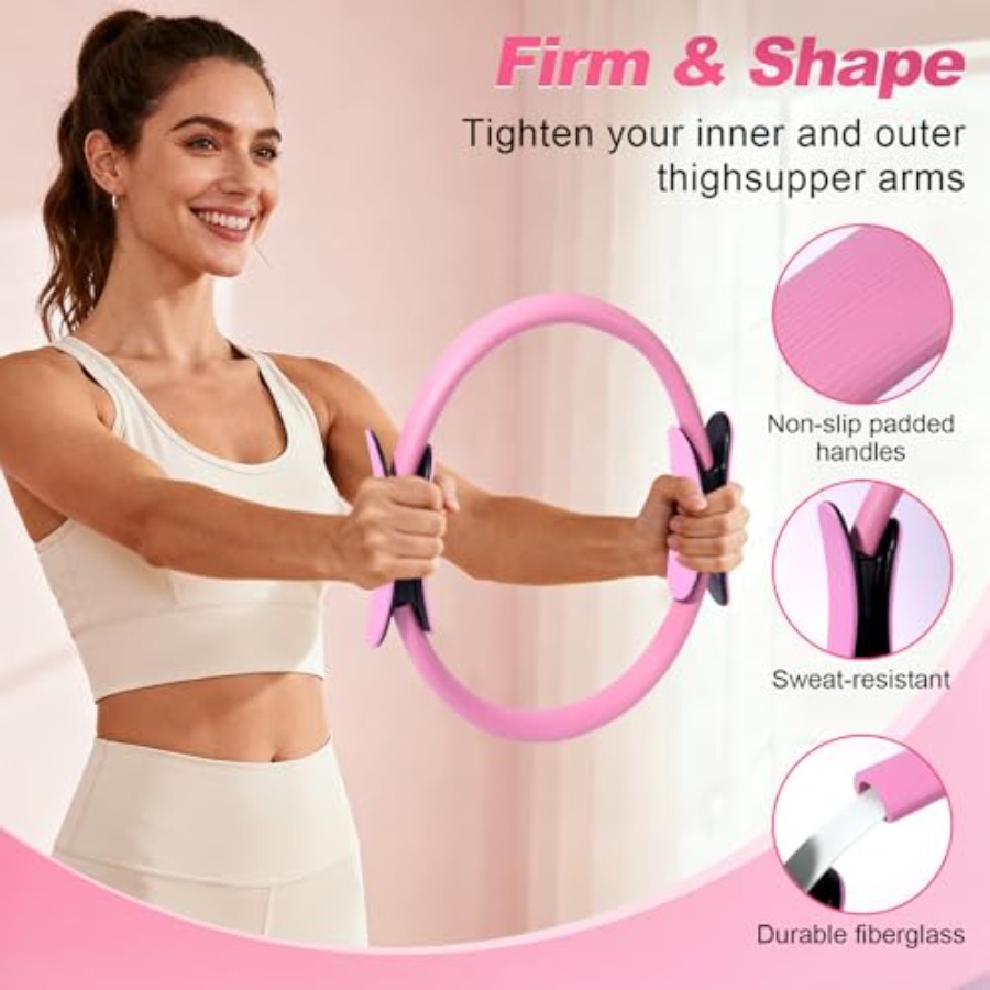 Pilates Kit 14 Pcs, Pilates Es - Pilates Yoga Resistance Ring avis et prix