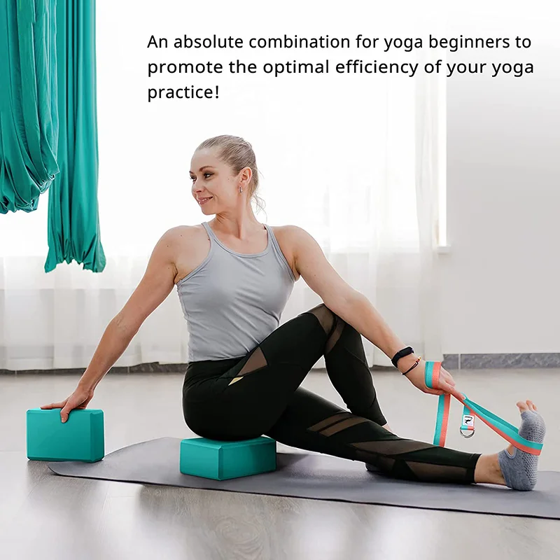 1PC Yoga Building Blocks Cubes - Pilates Yoga Block Exercises avis et prix