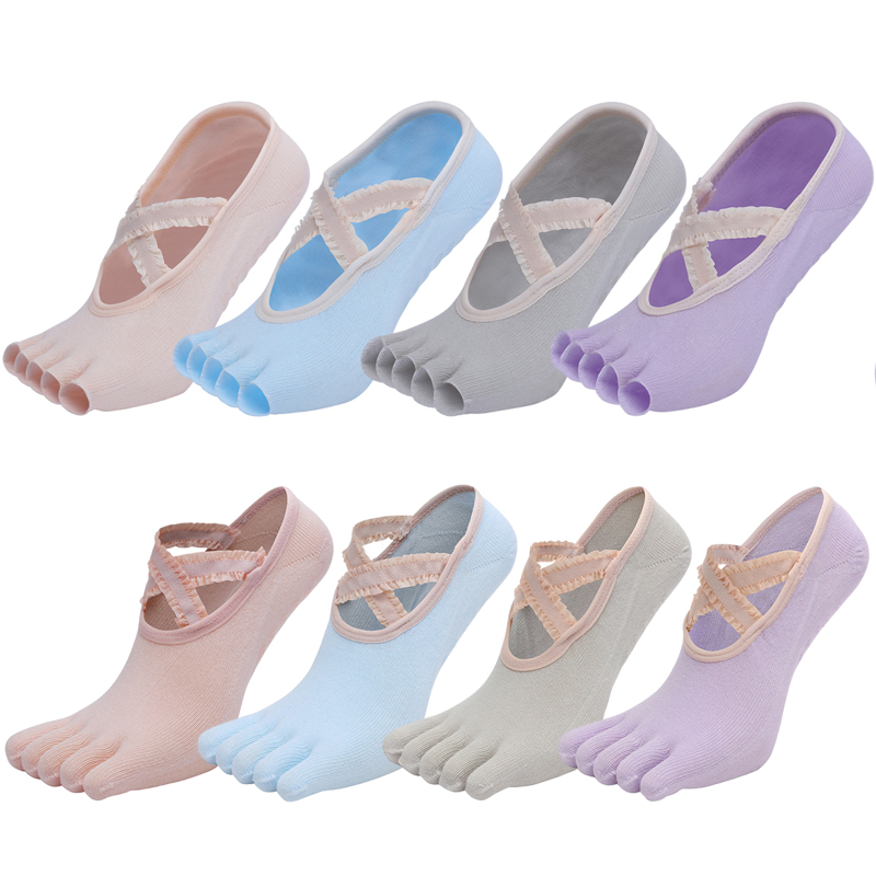 Five Finger Yoga Socks Lace Cr - Pilates Yoga And Gym avis et prix