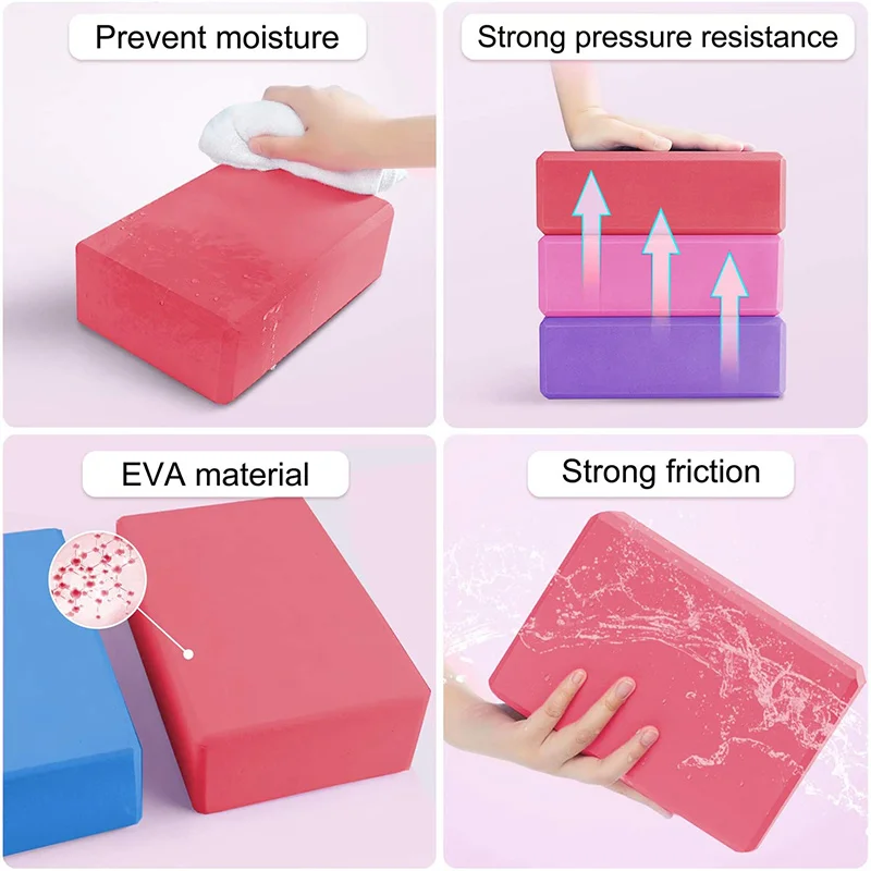 Yoga Building Blocks Cubes Pil - Pilates Yoga Block Exercises avis et prix